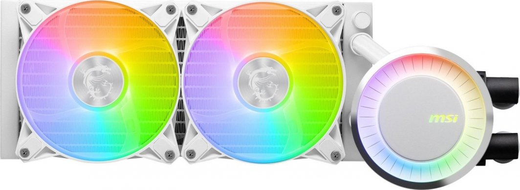 Chłodzenie wodne MSI MAG CoreLiquid E240 Białe (306-7ZW5E21-C24)