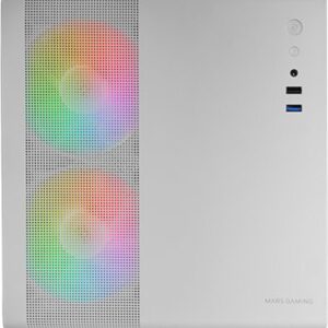Obudowa Mars Gaming Mars Gaming MC400W Computer case mATX / white