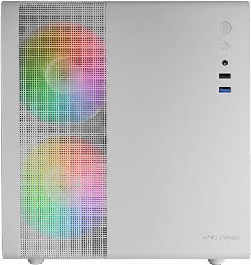Obudowa Mars Gaming Mars Gaming MC400W Computer case mATX / white