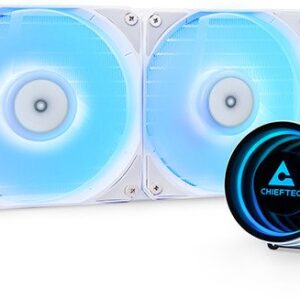 Chłodzenie wodne Chieftec Iceberg White 240 ARGB (CLC-240-RGB-W)