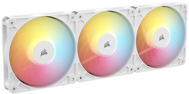 Wentylator Corsair RS120-R ARGB PWM 3-pack biały (CO-9050197-WW)