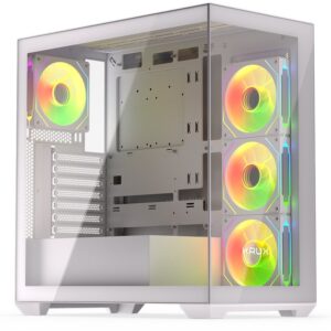 Obudowa Krux Exo RGB biała (KRXD009)