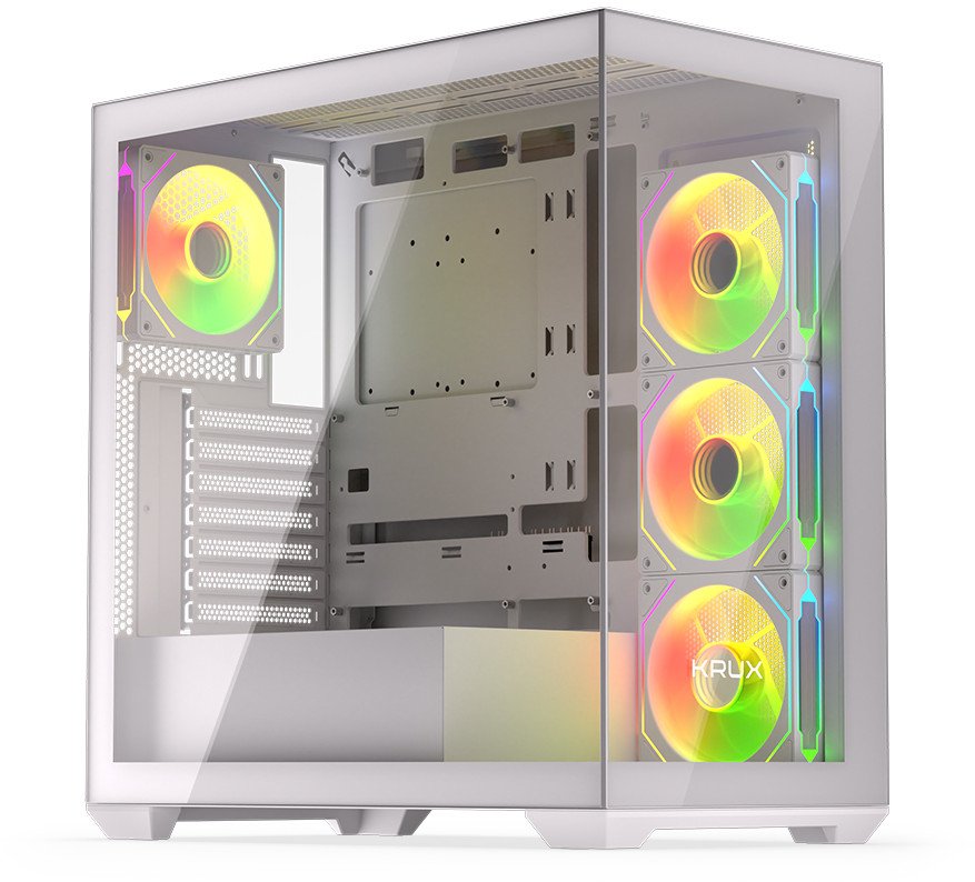 Obudowa Krux Exo RGB biała (KRXD009)