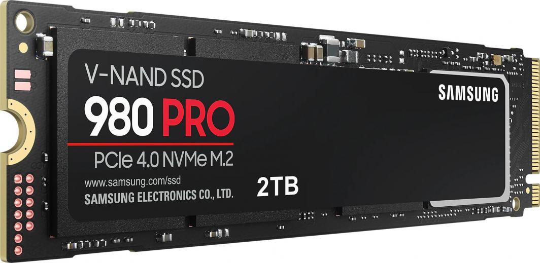 Dysk SSD Samsung 980 PRO 2TB M.2 2280 PCI-E x4 Gen4 NVMe (MZ-V8P2T0BW)