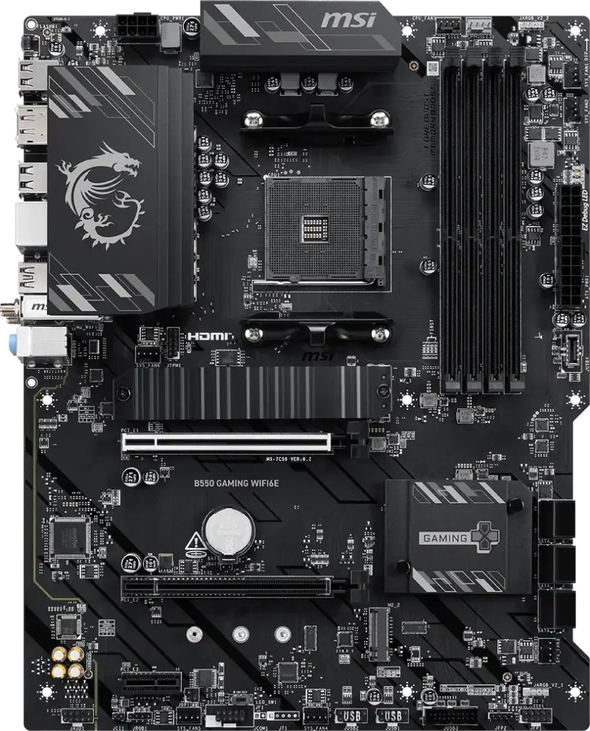 Płyta główna MSI B550 Gaming WIFI6E płyta główna AMD B550 Socket AM4 (594151)