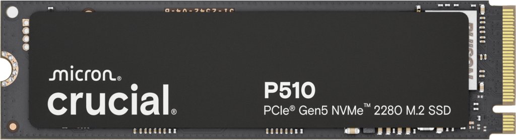 Dysk SSD Crucial P510 2TB M.2 2280 PCI-E x4 Gen5 NVMe (CT2000P510SSD8)