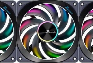 Wentylator SeaSonic MagFlow 120 ARGB 3-pack (MAGFLOW-ARGB-3)