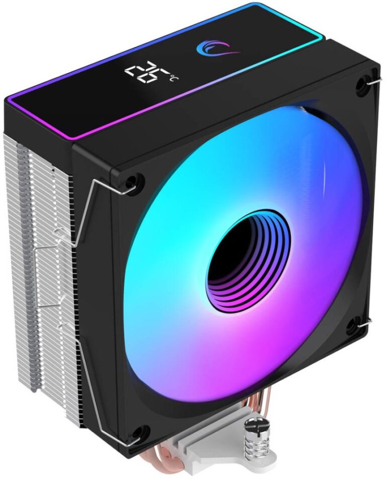 Chłodzenie CPU Rampage Octagon B70 Czarne (OCTAGONB70-BLACK)