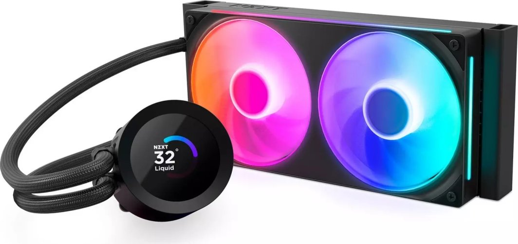 Chłodzenie wodne Nzxt Kraken Plus 240 RGB (RL-KR240-B2)