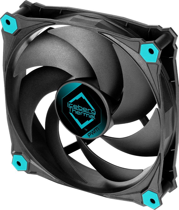 Wentylator Iceberg IceGALE Silent PWM 120 mm 3-pack (ICEGALE12P-BBT-3A)
