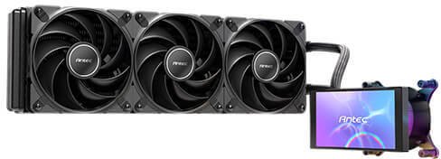 Chłodzenie wodne Antec Vortex View 360 Black ARGB IPS 5" (0-761345-40064-0)