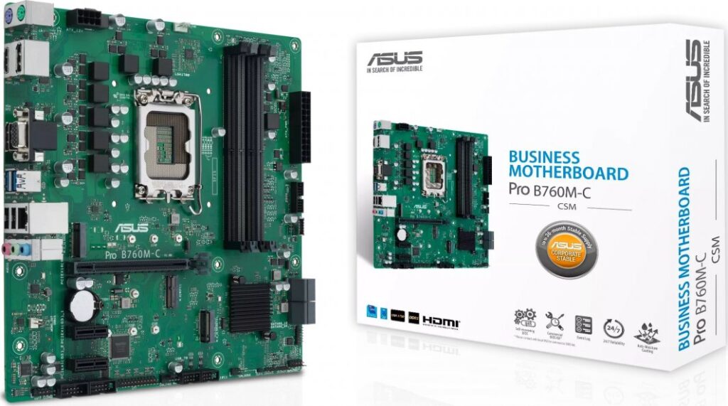 Płyta główna Asus PRO B760M-C-CSM