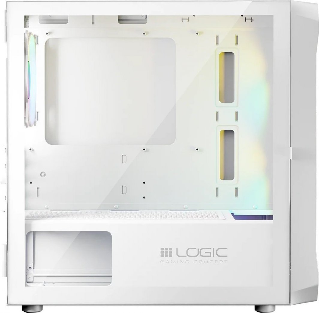 Obudowa Logic Concept Portos Mini ARGB biała (AM-PORTOS-20-0000000-0002)