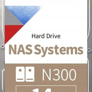 Dysk Toshiba N300 NAS Hard Drive 14TB 1024MB 3.5inch 7200RPM (MN11ACA14TS)