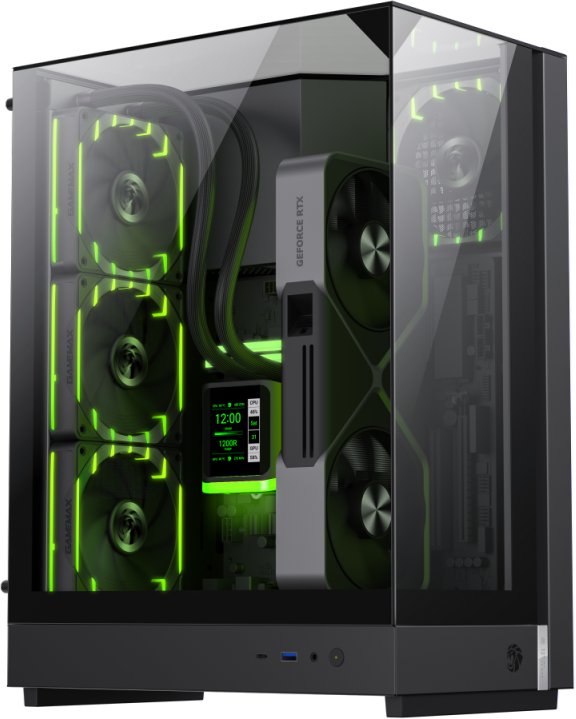Obudowa GameMax T20 M-ATX Czarny (T20 BK)