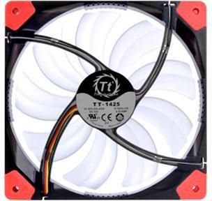 Wentylator Thermaltake Luna 14 LED Red (CL-F022-PL14RE-A)
