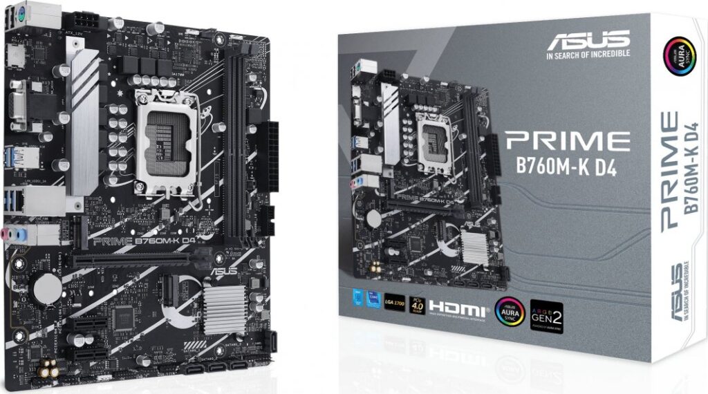 Płyta główna Asus PRIME B760M-K D4