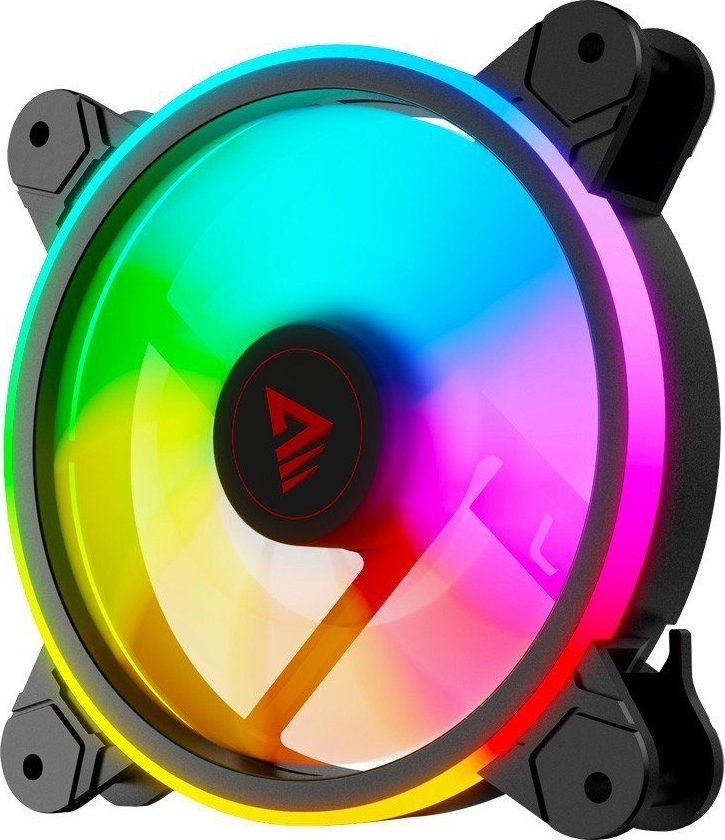 Wentylator Savio FAN-01 ARGB Czarny 4-pack + Hub + Pilot (SAVGFAN-01)