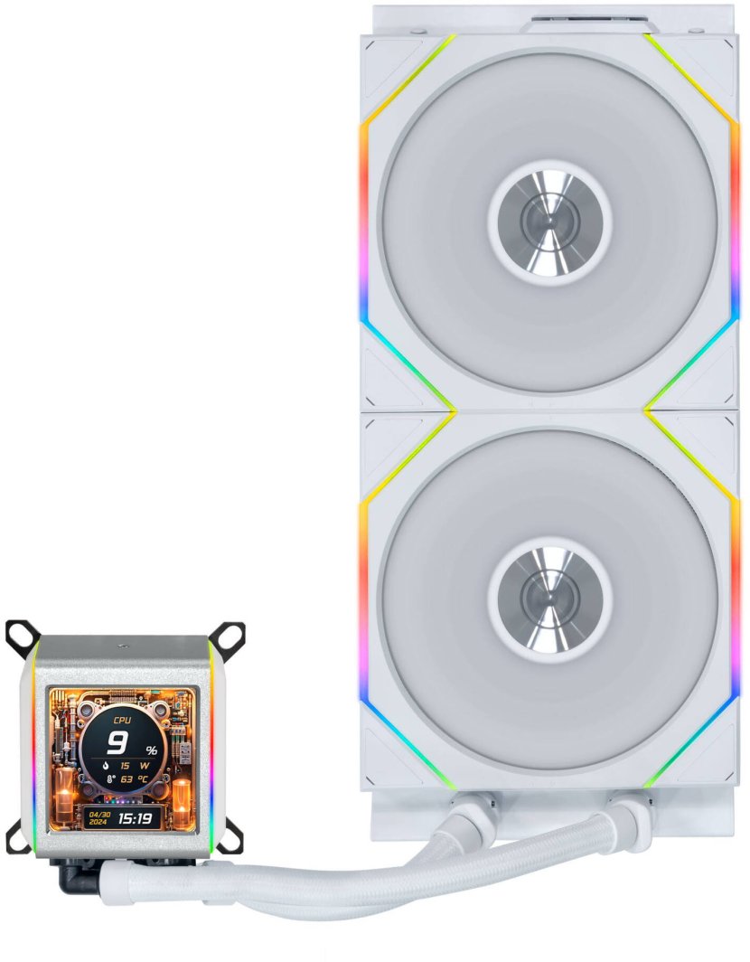 Chłodzenie wodne Lian Li Galahad II LCD 280 TL Wireless (GA2ALCD28TLW)