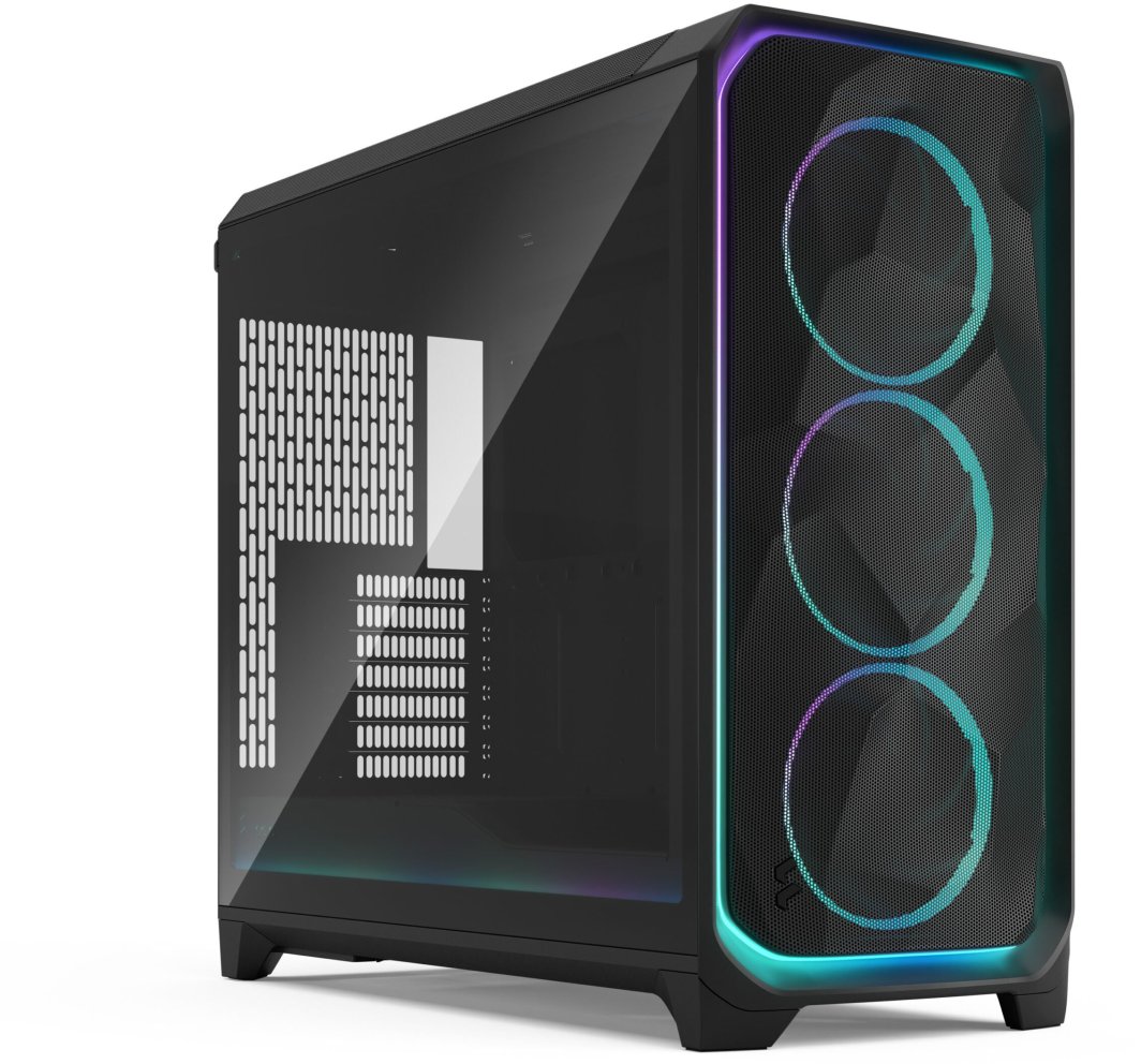Obudowa Fractal Design Meshify 3 XL Ambience Pro ARGB Light Tint czarna (FD-C-MES3X-03)
