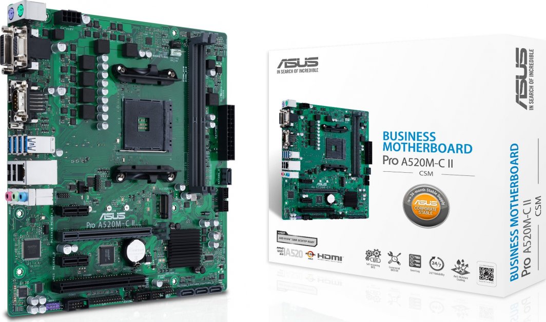 Płyta główna Asus PRO A520M-C II/CSM