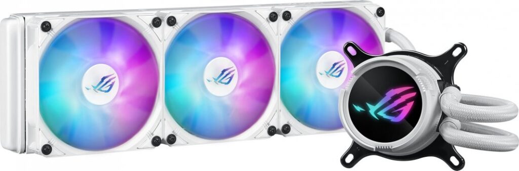Chłodzenie wodne Asus ROG Strix LC III 360 ARGB White Edition (90RC00T2-M0UAY0)