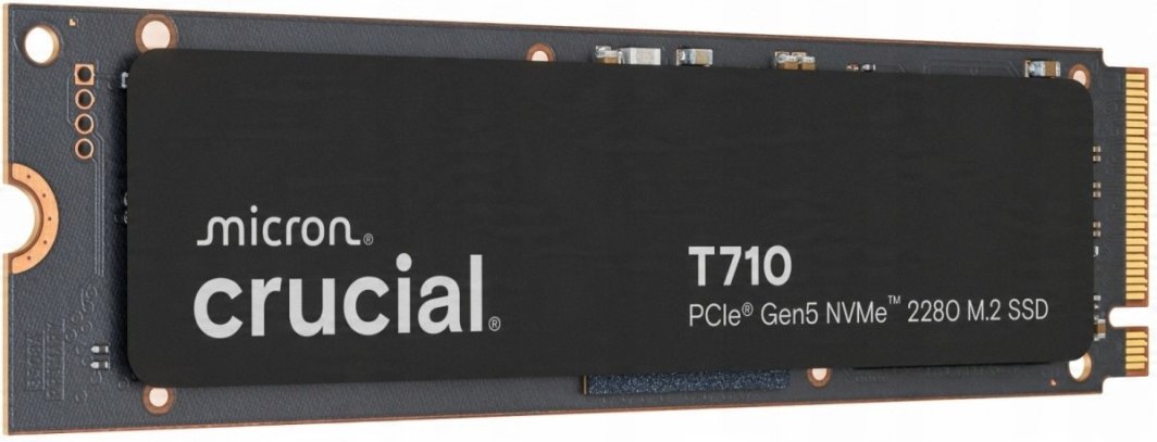 Dysk SSD Crucial T710 1TB M.2 2280 PCI-E x4 Gen5 NVMe (CT1000T710SSD8)