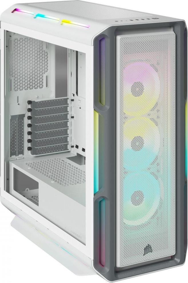 Obudowa Corsair iCUE 5000T RGB Biała (CC-9011231-WW)