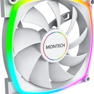 Wentylator Montech AX120 PWM biały