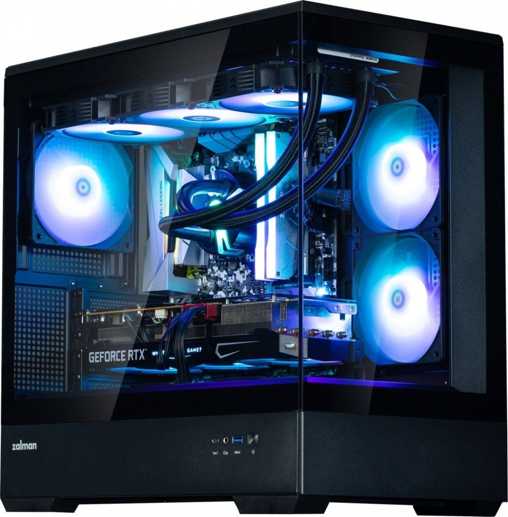 Obudowa Zalman P30 ARGB czarna