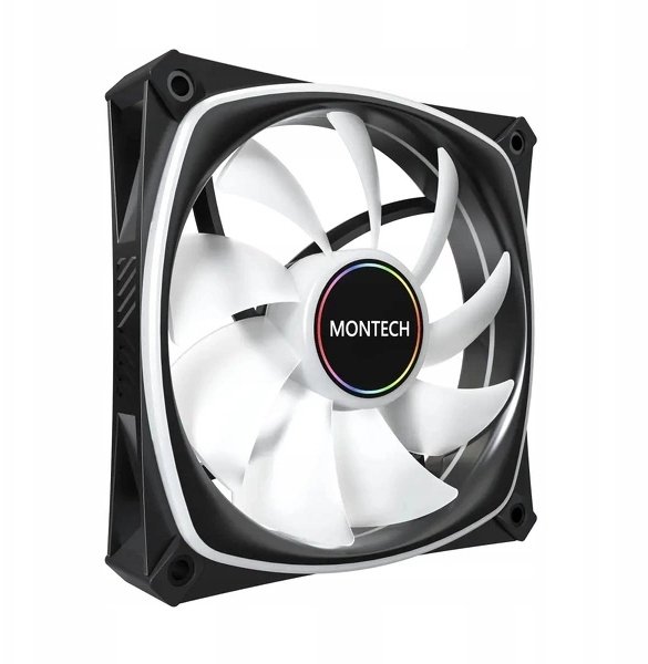 Wentylator Montech AX120 PRO PWM 120mm Czarny (AX120 PRO (B))
