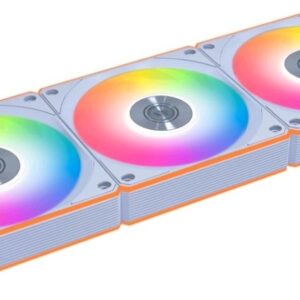 Wentylator Lian Li UNI FAN CL FLEX Wireless wentylator PWM, ARGB - 120mm, white, zestaw 3 sztuk z kontrolerem (G9F.12CL1F3W.00)