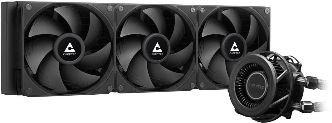 Chłodzenie wodne Chieftec Iceberg Pro 360 Dark (CLC-360-VRM-BLK)