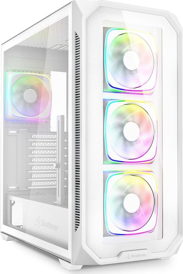 Obudowa Sharkoon AK5G RGB biała