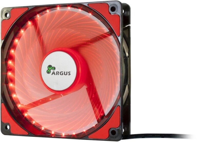 Wentylator Argus L-12025 Czerwony (88885413)