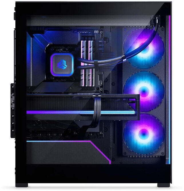 Obudowa Phanteks NV5X Obudowa PC, Midi-Tower, E-ATX, Tempered Glass, ARGB - czarny (PH-NV523X_DBK01)