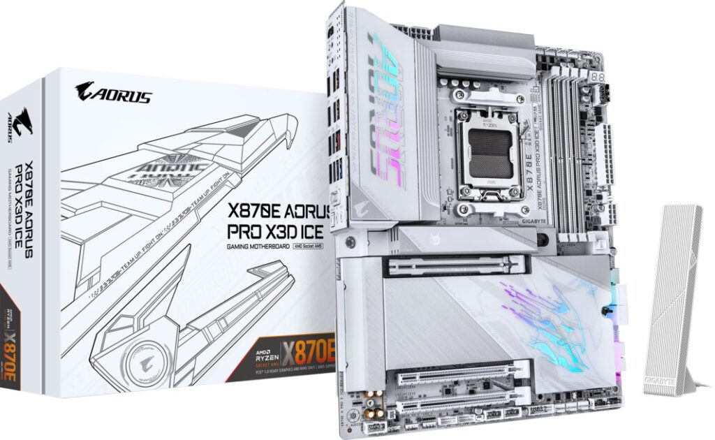 Płyta główna Gigabyte X870E AORUS PRO X3D ICE
