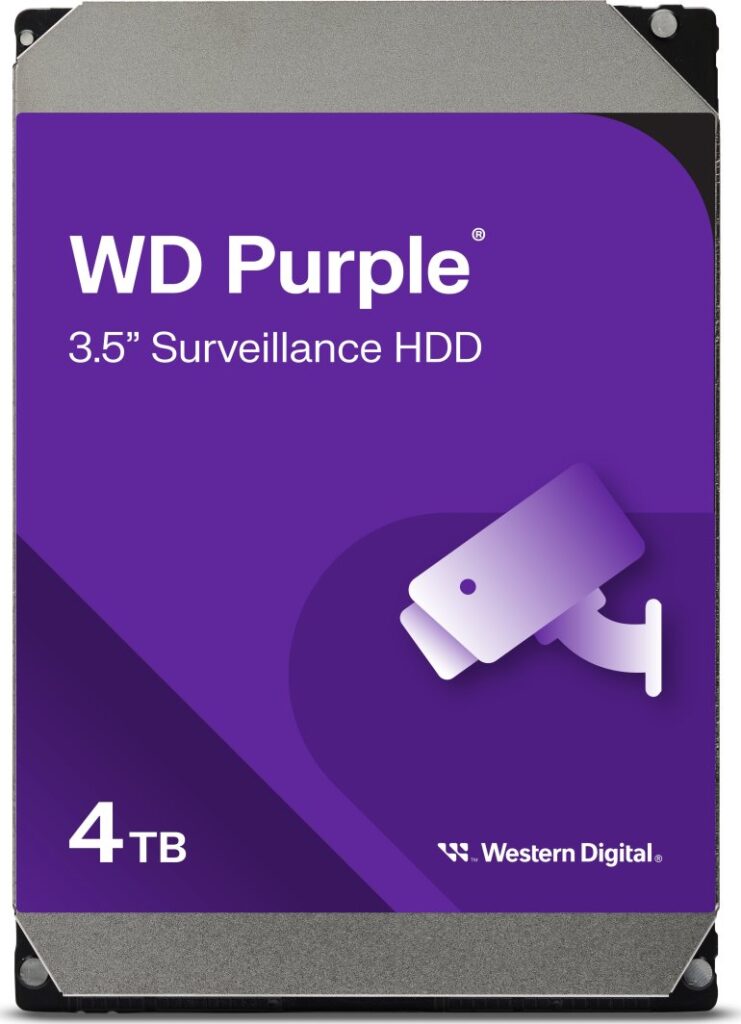 Dysk WD Purple 4TB 3.5" SATA III (WD40PURX)