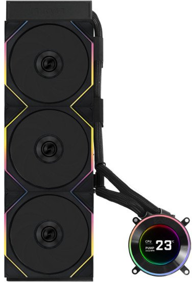 Chłodzenie wodne Lian Li Hydroshift II LCD-C 360TL (GHS2LCD36TB)