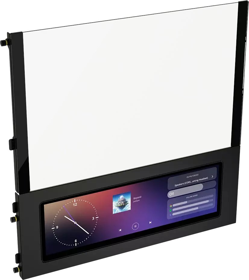 Obudowa Corsair Frame 4000D RS LCD ARGB czarna (CC-9011326-WW)
