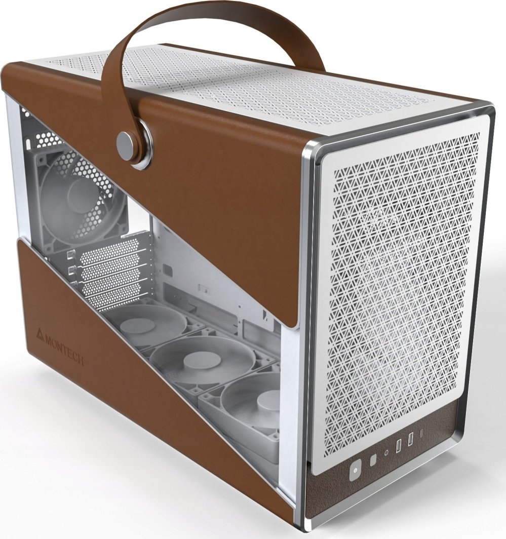 Obudowa Montech Heritage Pro Biały (HERITAGE PRO (W))