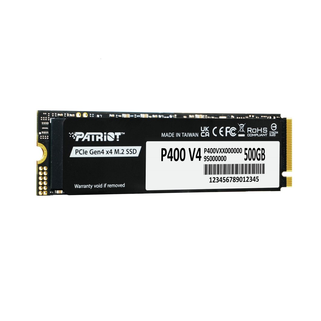 Dysk SSD Patriot P400 V4 500GB M.2 2280 PCI-E x4 Gen4 NVMe (P400VP500GM28H)