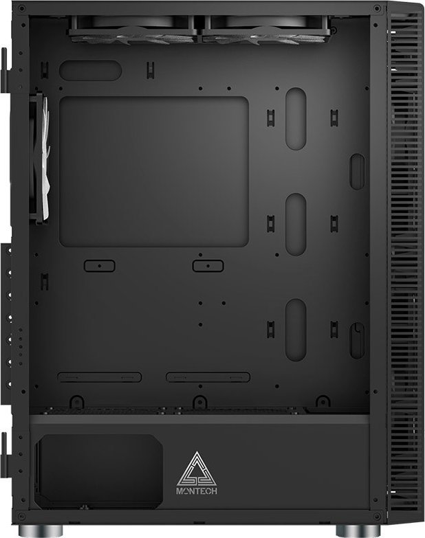 Obudowa Montech X3 TG RGB czarna