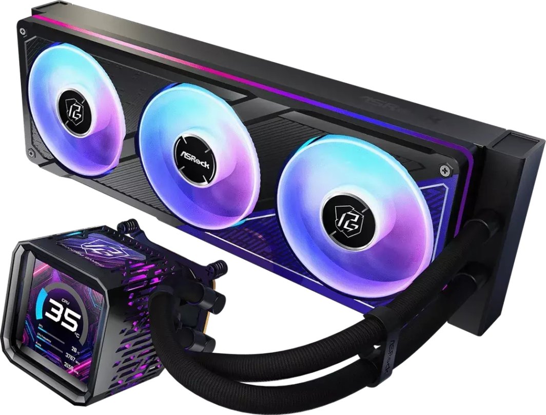 Chłodzenie CPU ASRock Phantom Gaming 360 LCD (90-APGA36-BAAGA5)