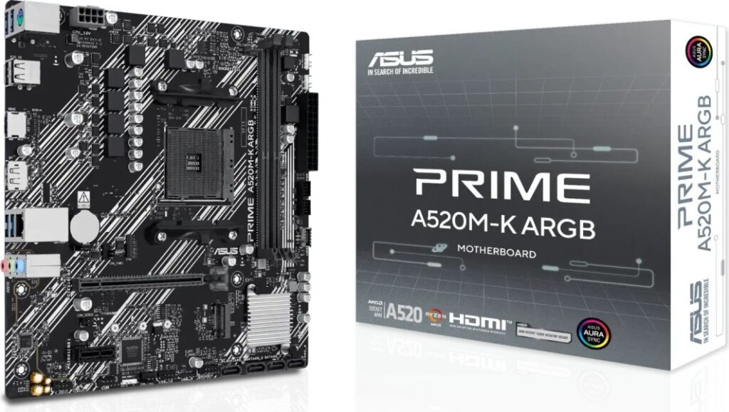 Płyta główna Asus PRIME A520M-K ARGB
