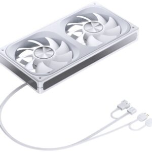 Wentylator Jonsbo ZA-240 PWM ARGB Biały (ZA-240W)