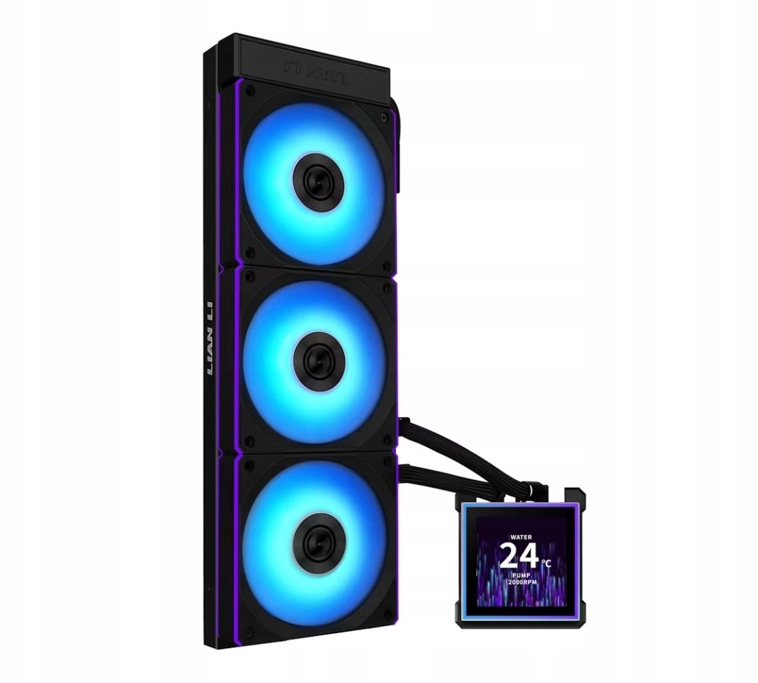 Chłodzenie wodne Lian Li HydroShift II LCD-S 360CL (GHS2LCDS36CB)