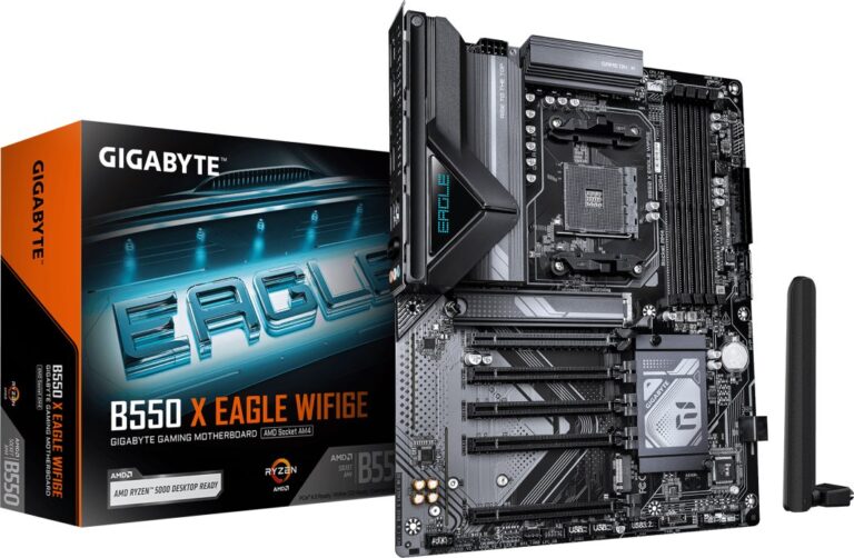 Płyta główna Gigabyte B550 X EAGLE WIFI6E AMD B550 Socket AM4 ATX (B550 X EAGLE WF6E)