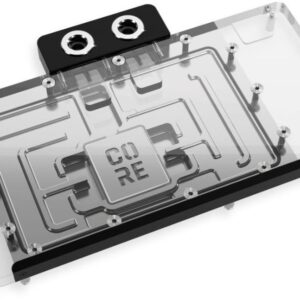 Chłodzenie wodne Alphacool Core GeForce RTX 5080 Solid + AMP Wasserblock, Backplate - Acryl, Czarny (14733)