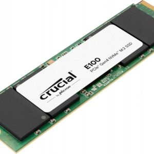 Dysk SSD Crucial E100 480GB M.2 2280 PCI-E x4 Gen4 NVMe (CT480E100SSD8)